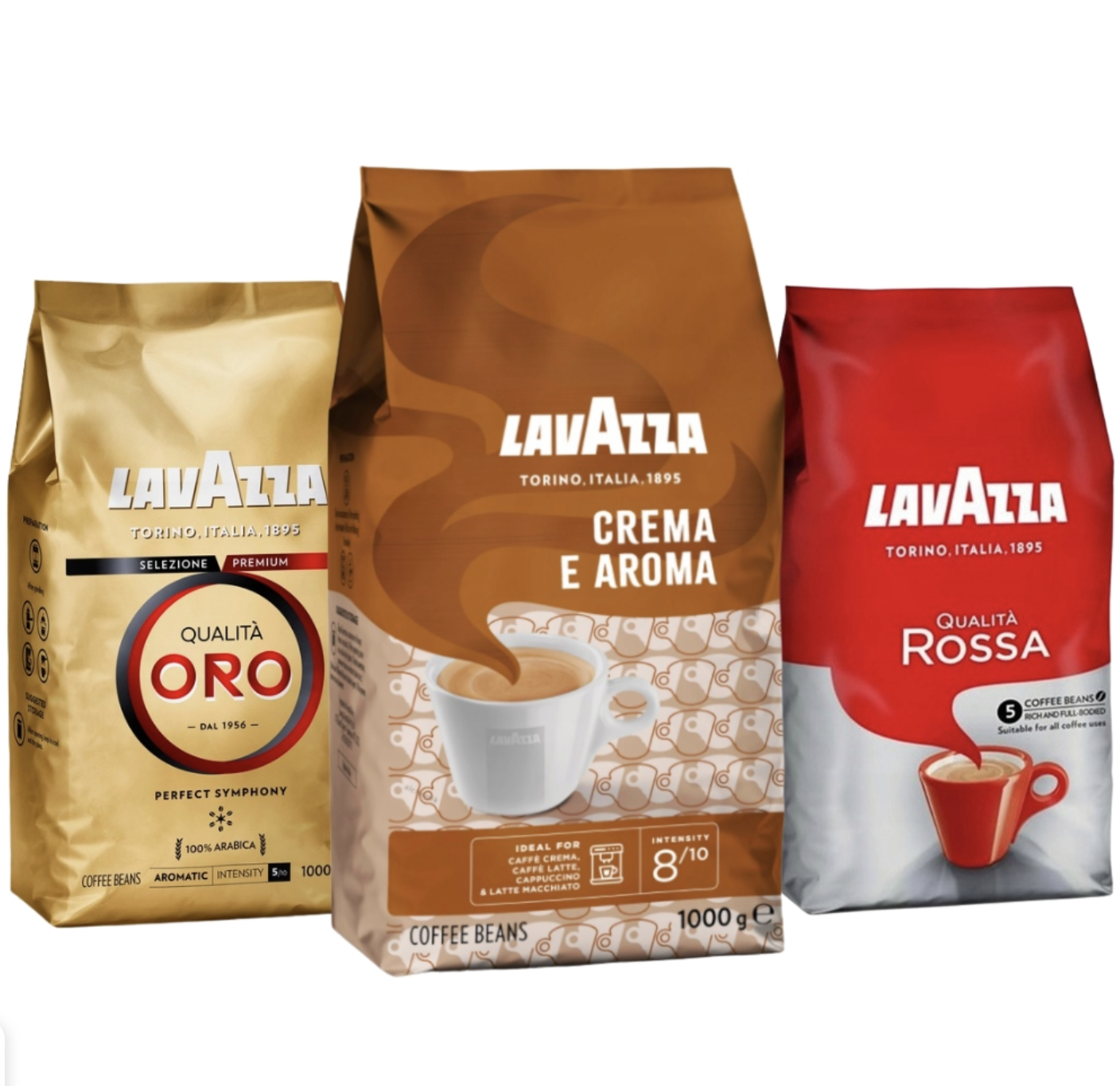 Lavazza, coffee set, 3 × 1 kg